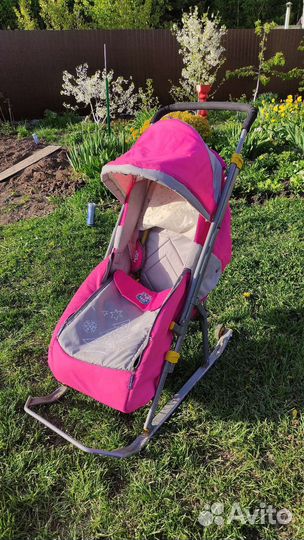 Санки коляска ника