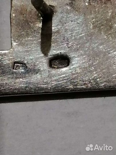 Серебряный значок