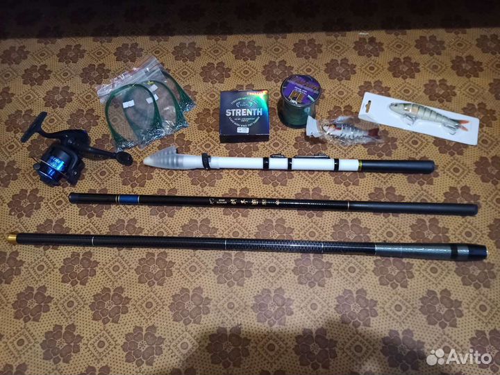 Удилище спиннинговое/маховое