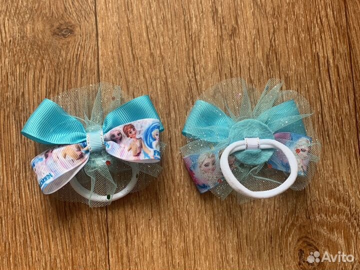 Банты на резинке заколке