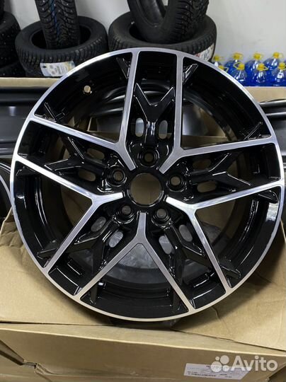 K&K 7,5x17/5x114,3 ET50 D67,1 кс894 Алмаз черный