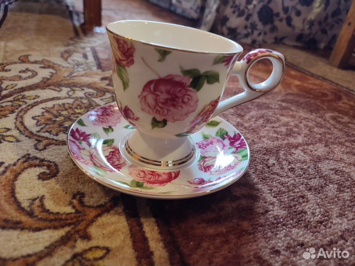 Чашка и блюдце