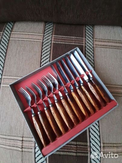 Набор ножей и вилок СССР. Ручная работа