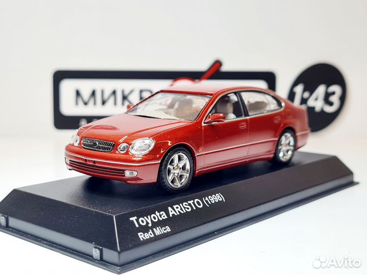 Модель Kyosho 1/43 Toyota Aristo S160, Красный