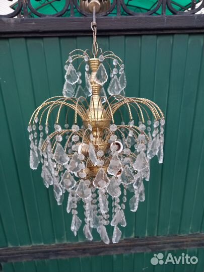 Люстра потолочная подвесная бу