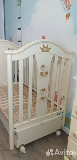 Кроватка и комод Pali