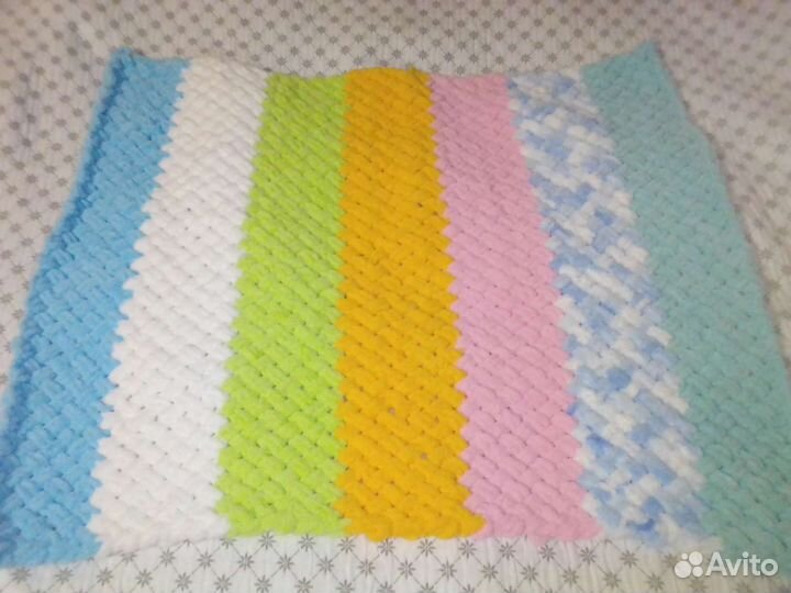 Плед детский плюшевый