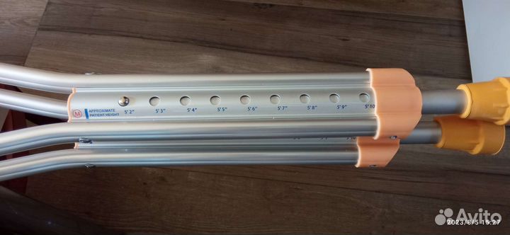 Костыли подмышечные взрослые