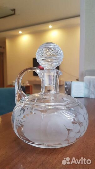 Графин хрустальный
