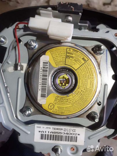 Мазда 6 gh подушка безопасности в руль