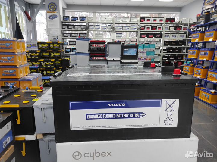 Аккумулятор 225Ah Volvo Германия Виброустойчивый