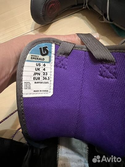 Сноубордические ботинки burton