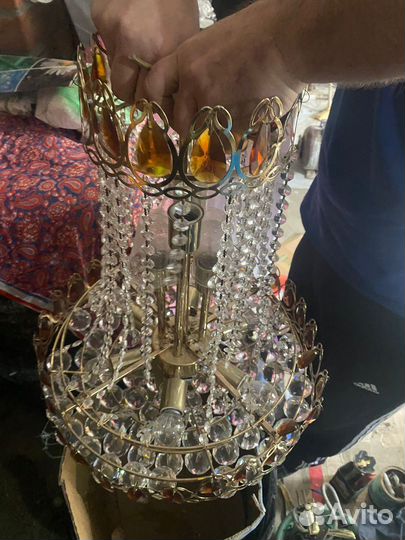 Люстра хрустальная