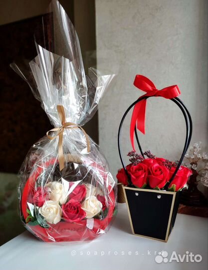 Букет из мыльных роз.подарок.цветы маме.день рожде