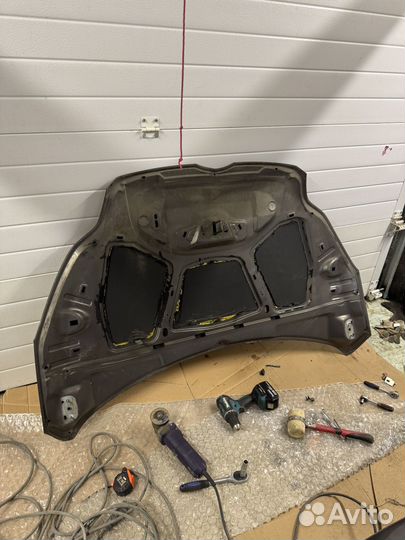 Капот Ford Focus 3 lunar sky