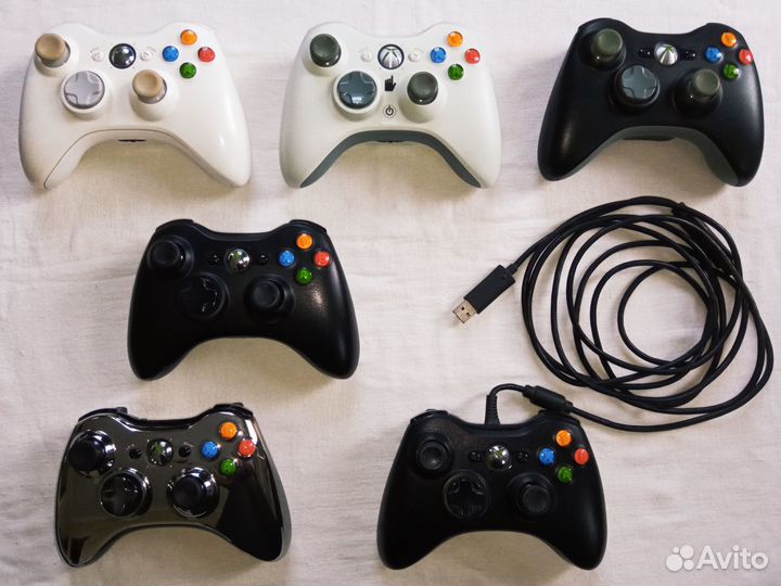 Джойстики оригинальные для Xbox 360