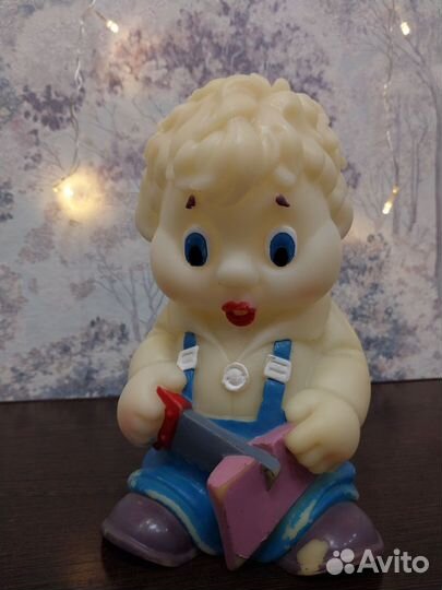 Резиновая игрушка СССР 