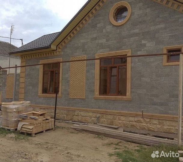 Облицовка дагестанским камнем