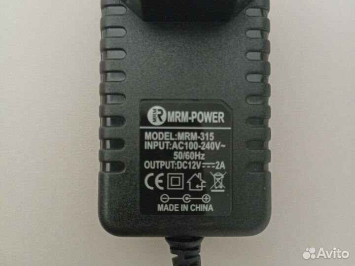 Адаптер питания MRM-315 12V 2A