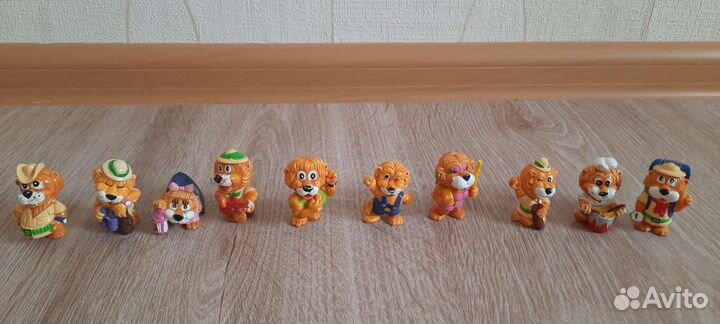 Коллекции игрушек из киндер сюрприза