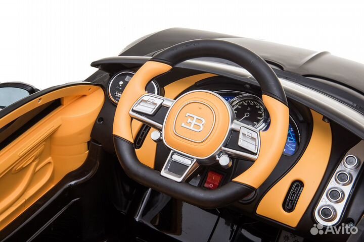 Детский электромобиль Bugatti Chiron 2.4G - black