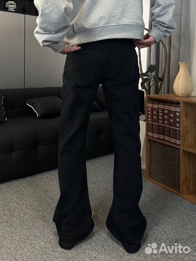 Джинсы клёш Rick Owens type