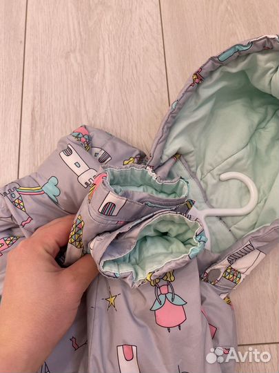 Демисезонная куртка 80-86 для девочки crockid