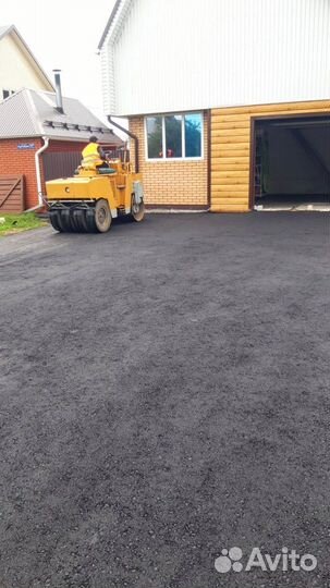 Асфальтирование и благоустройство территории