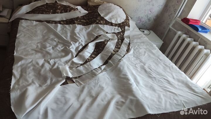 Ткани отрезы остатки