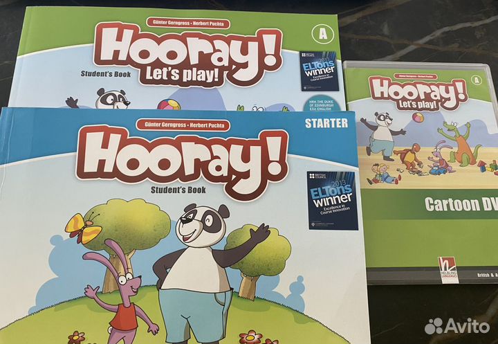 Книга, учебник HoorayLet's play