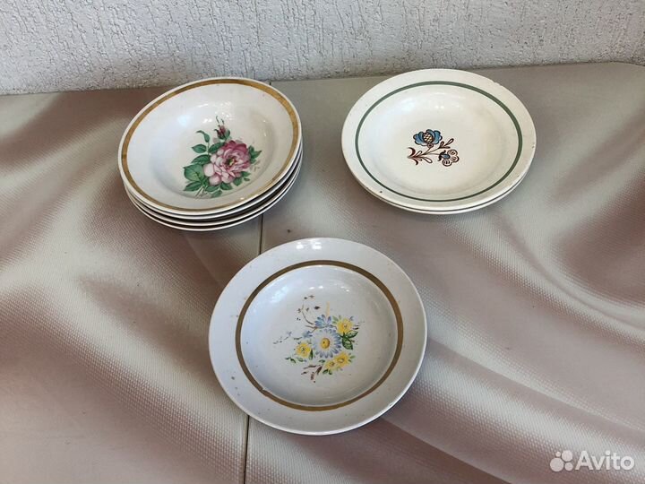 Фарфоровые тарелки от
