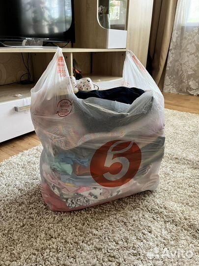 Детская одежда для девочек пакетом