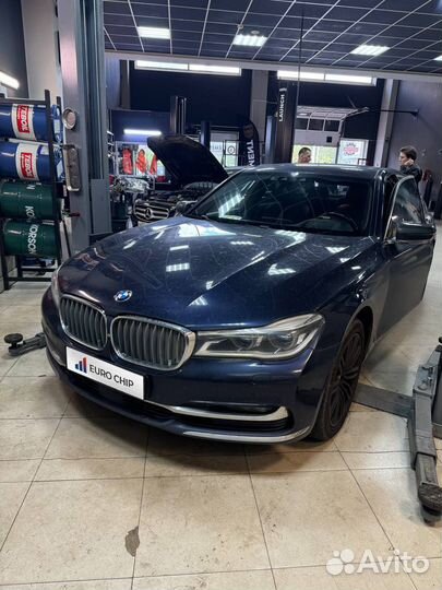 Чип тюнинг BMW 7 series 750d F01 381 лс