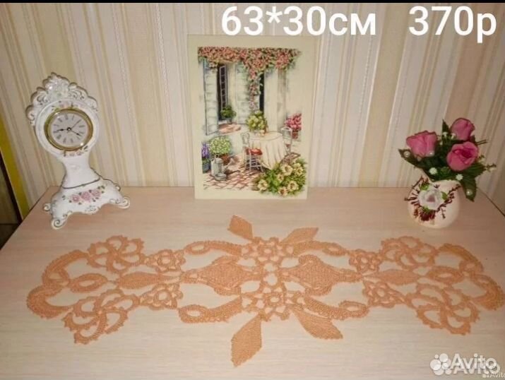 Салфетки вязаные крючком