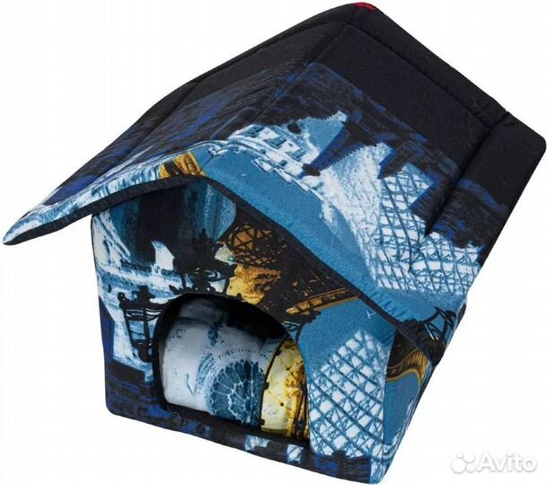 Ксоди 00921 Домик Будка №2, поликоттон 50*30*32см