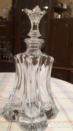 Графин новый хрустальный богемия 28 см