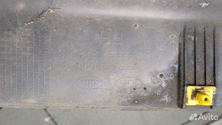 Накладка на порог правая передняя киа Sorento