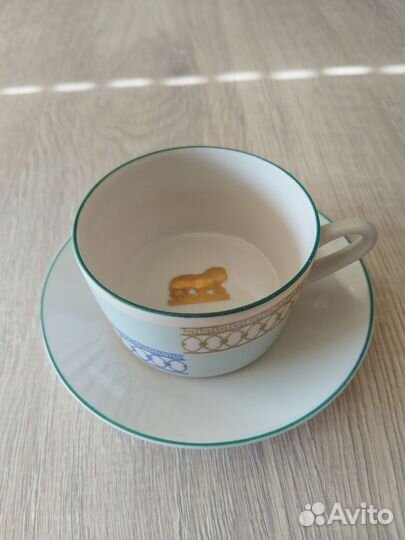 Лфз Кофейная пара Фарфор Лев