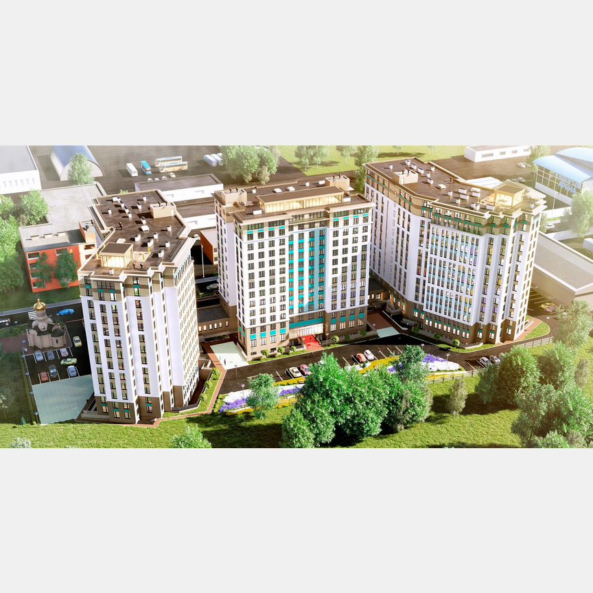 1-к. апартаменты, 40,3 м², 8/13 эт.