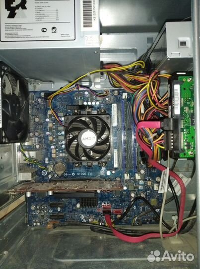 Плата FM2 USB3 / корпус / x4 Athlon 750