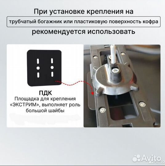 Площадка для крепления канистры