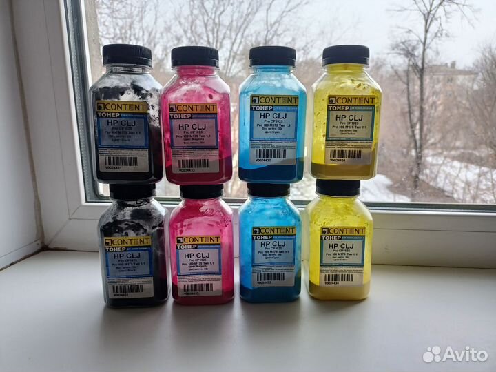 Тонер для цветного лазерного принтера