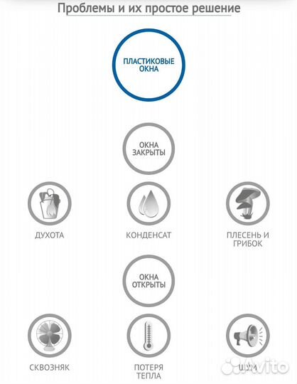 Приточный клапан вентиляции для пластиковых окон