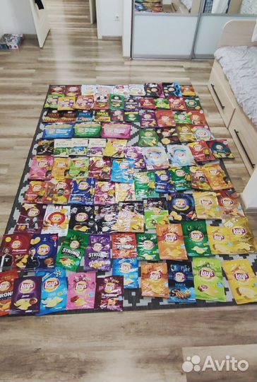 Коллекция пачек lays (2017-2023)