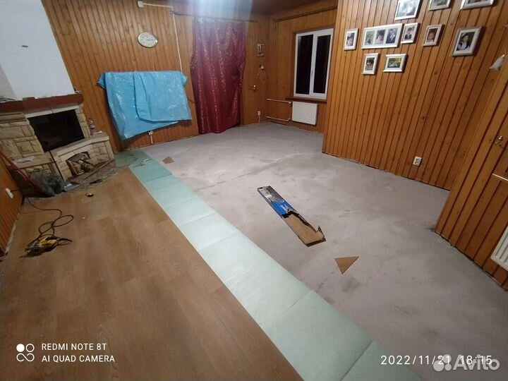 Укладка ламината