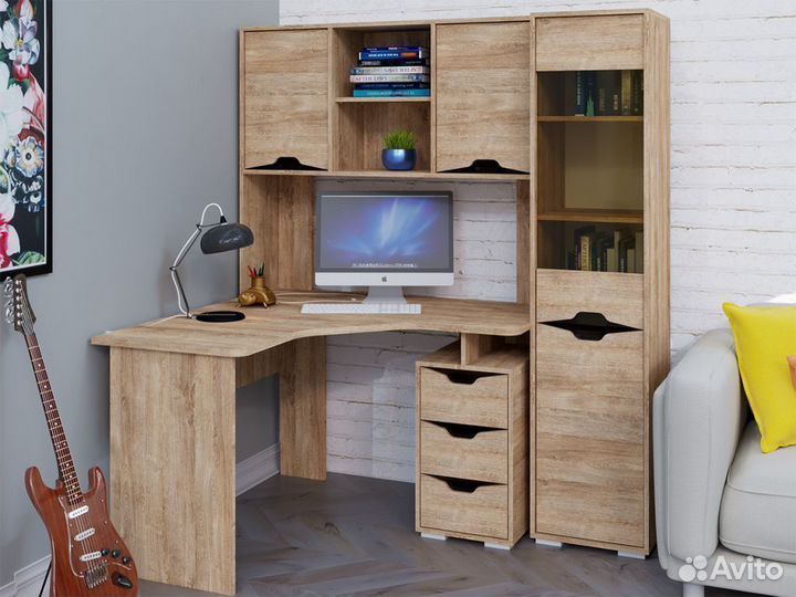 Компьютерный стол с пеналом