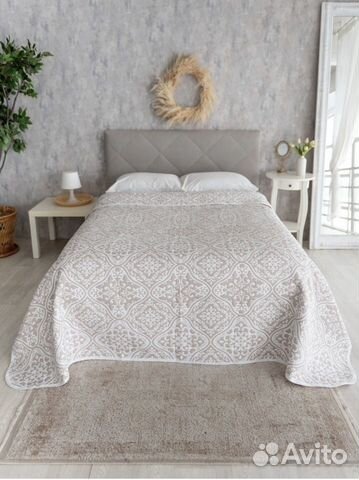 Покрывало плед 220 240 новое жаккард евро 1,5 2