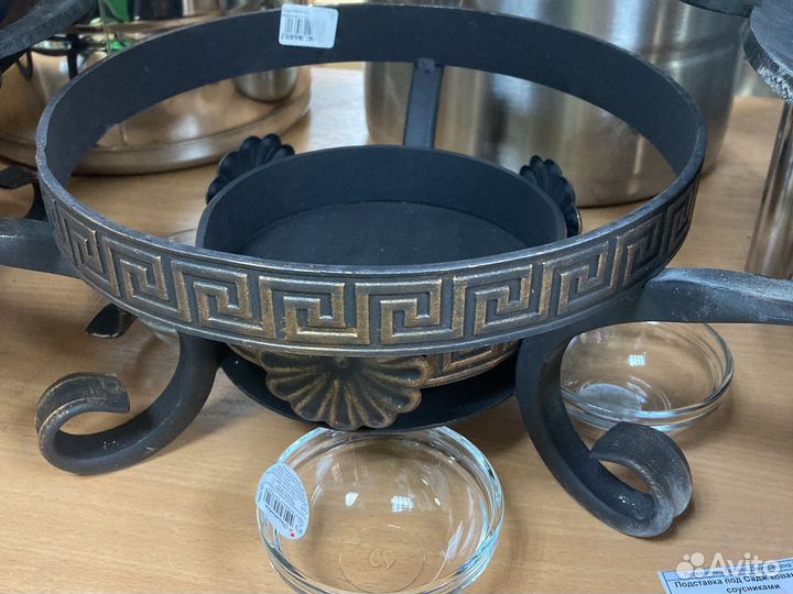 Подставка под Садж кованная с соусниками