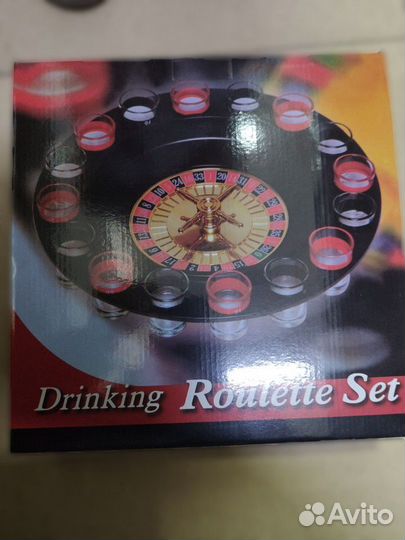 Рулетка, пьяная рулетка с рюмками, новая