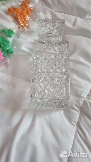 Графин штоф хрустальный СССР